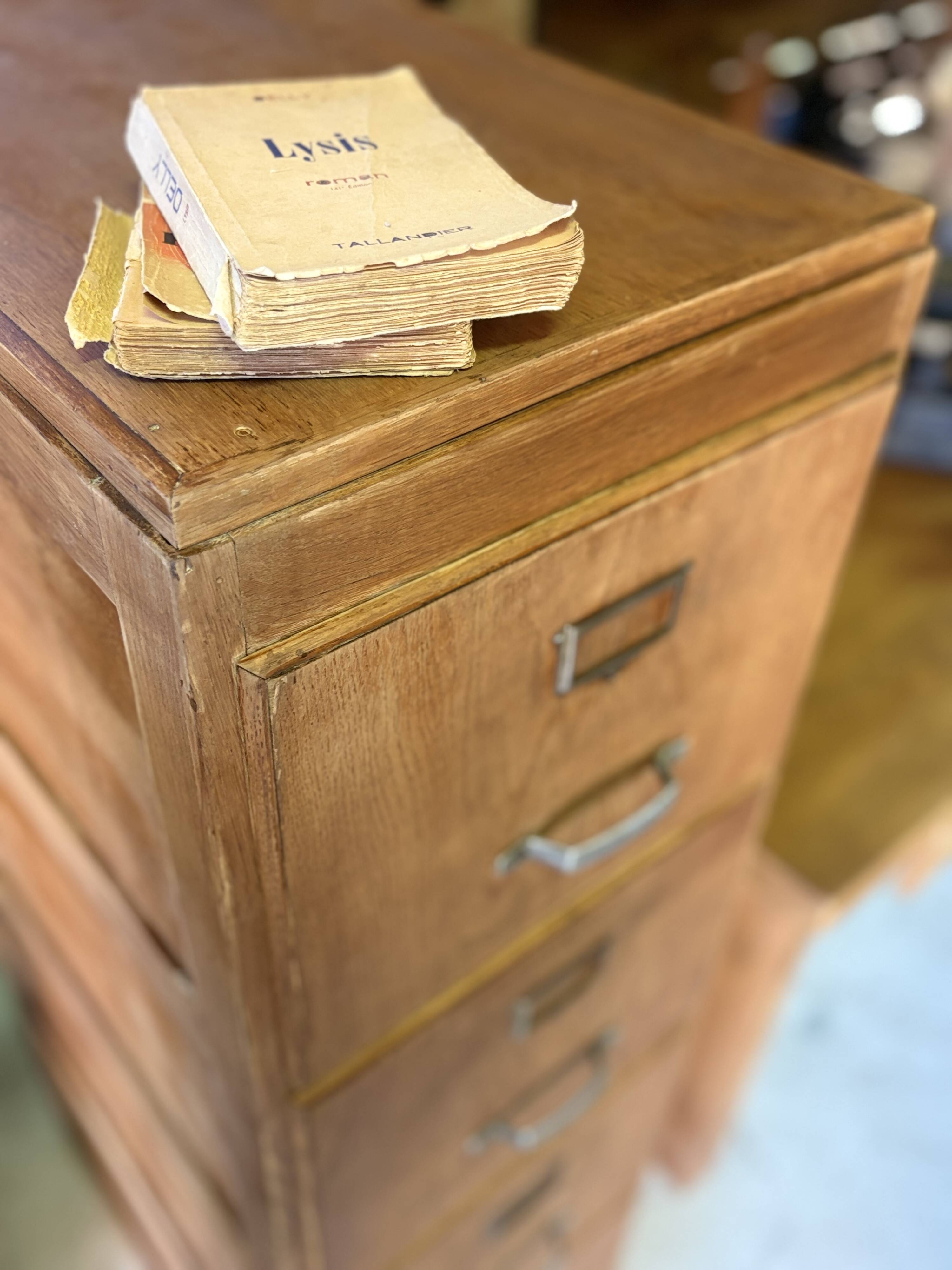 Renovated antique notary's binder