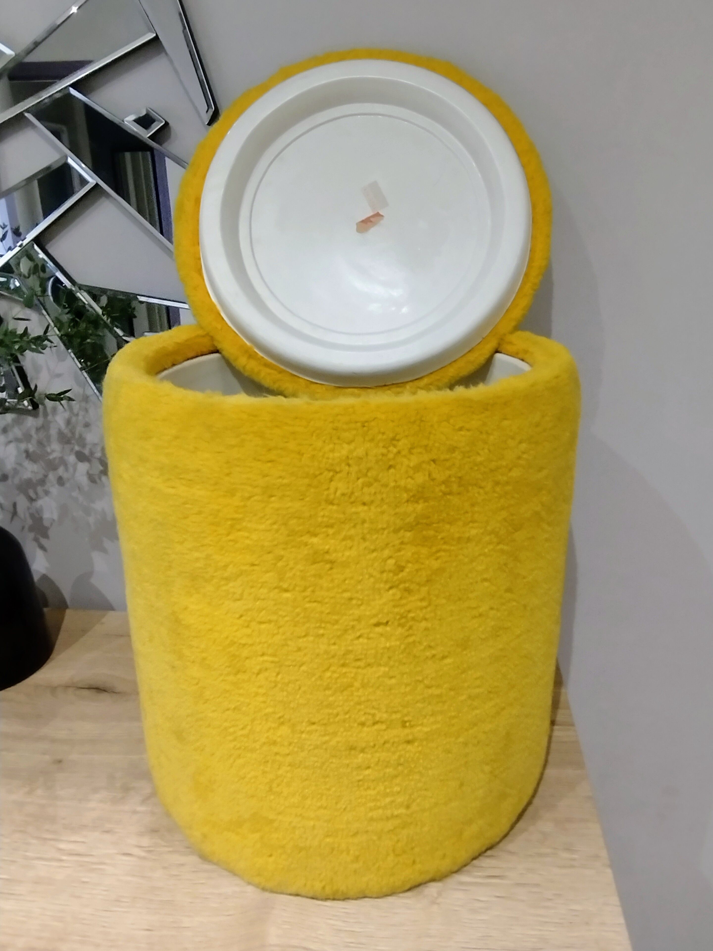 Ottoman vintage chest pouf 70