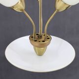 1960s Glass Chandelier by Kamenicky Senov, Czechoslovakia