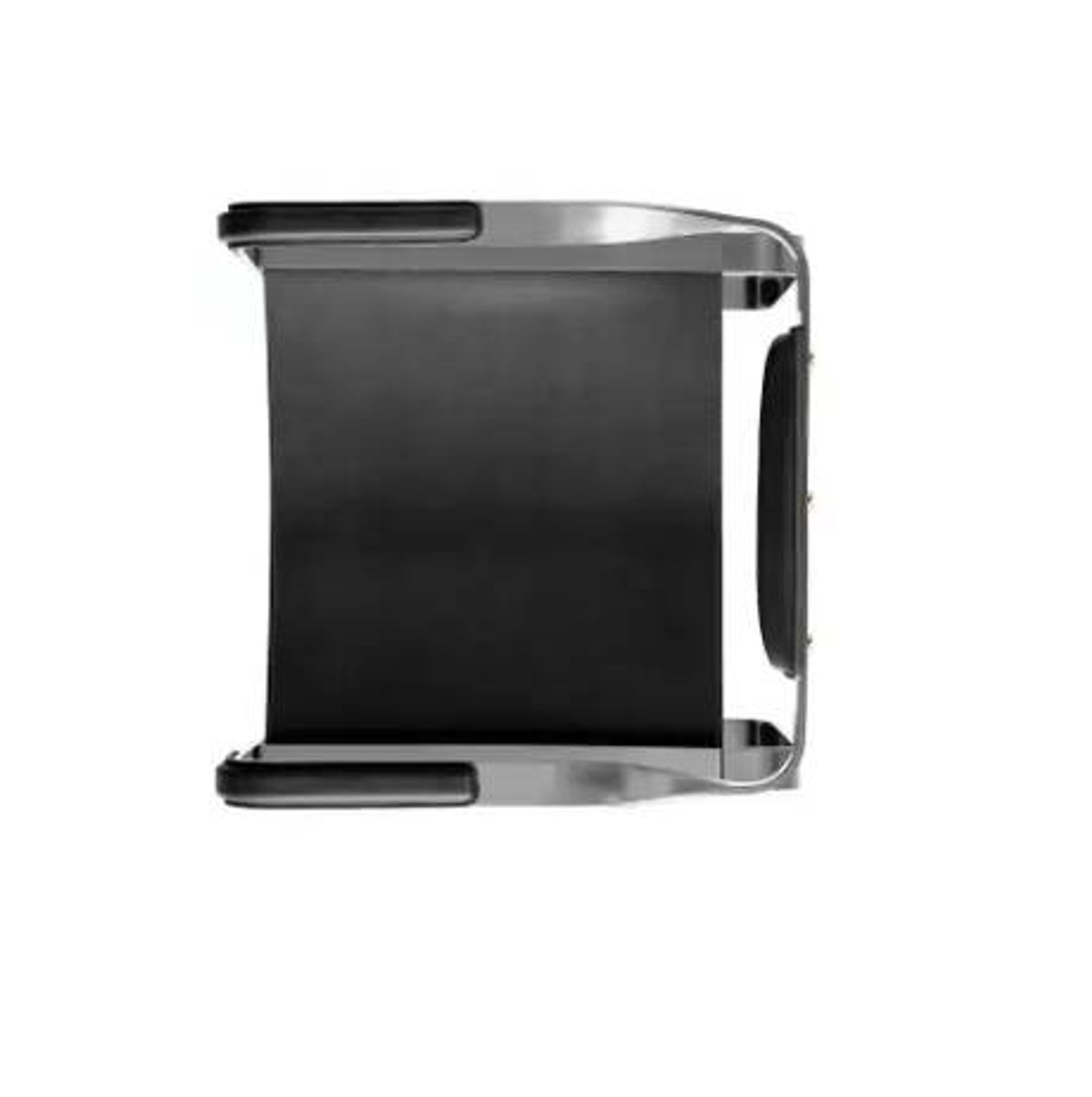 Wanderlust bar stools with black backrest and metal.