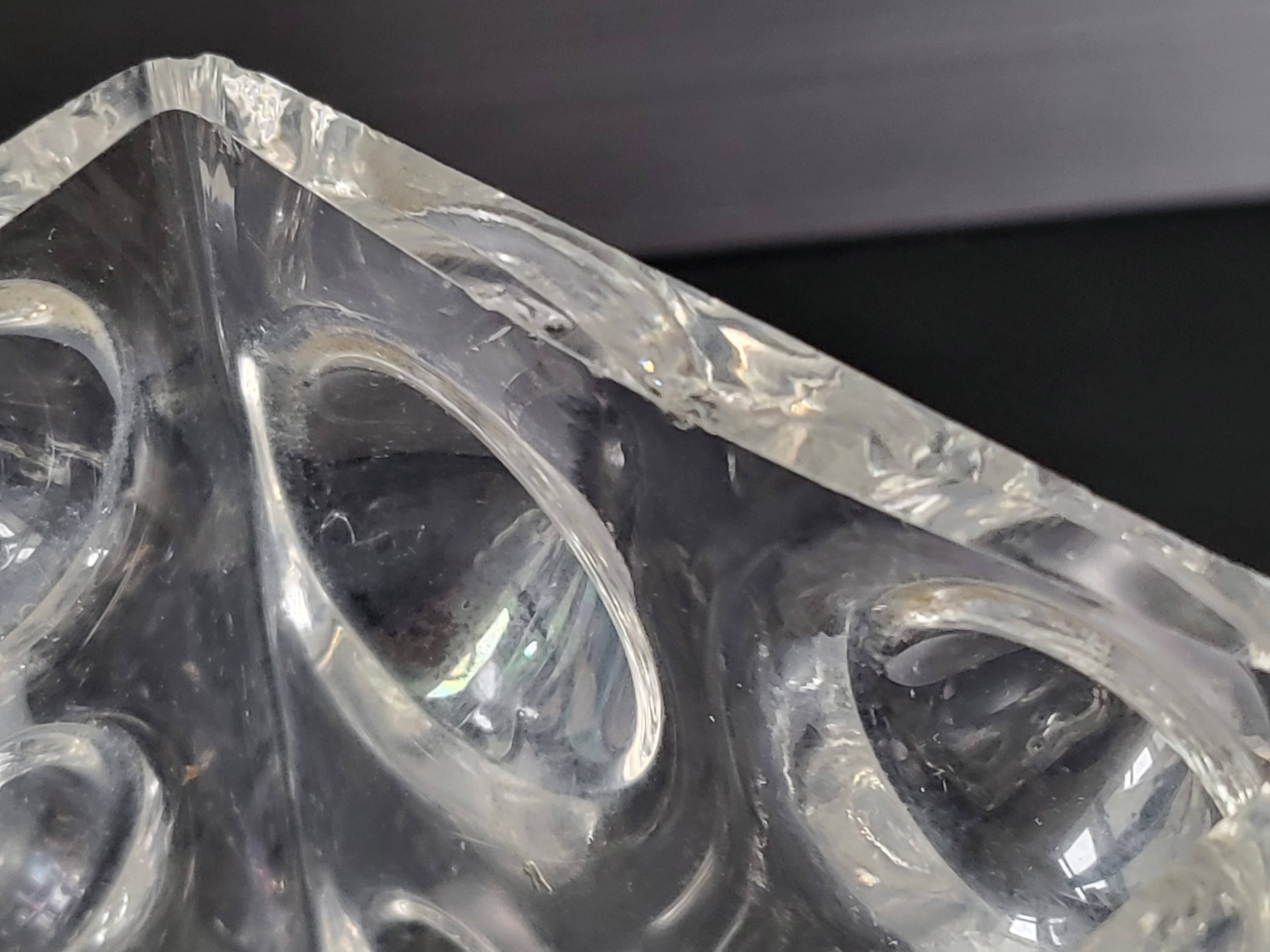 Vintage 1970 glass vase