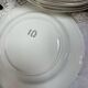 Set of 4 dessert plates Gien model Tokio diameter 18.5 cm