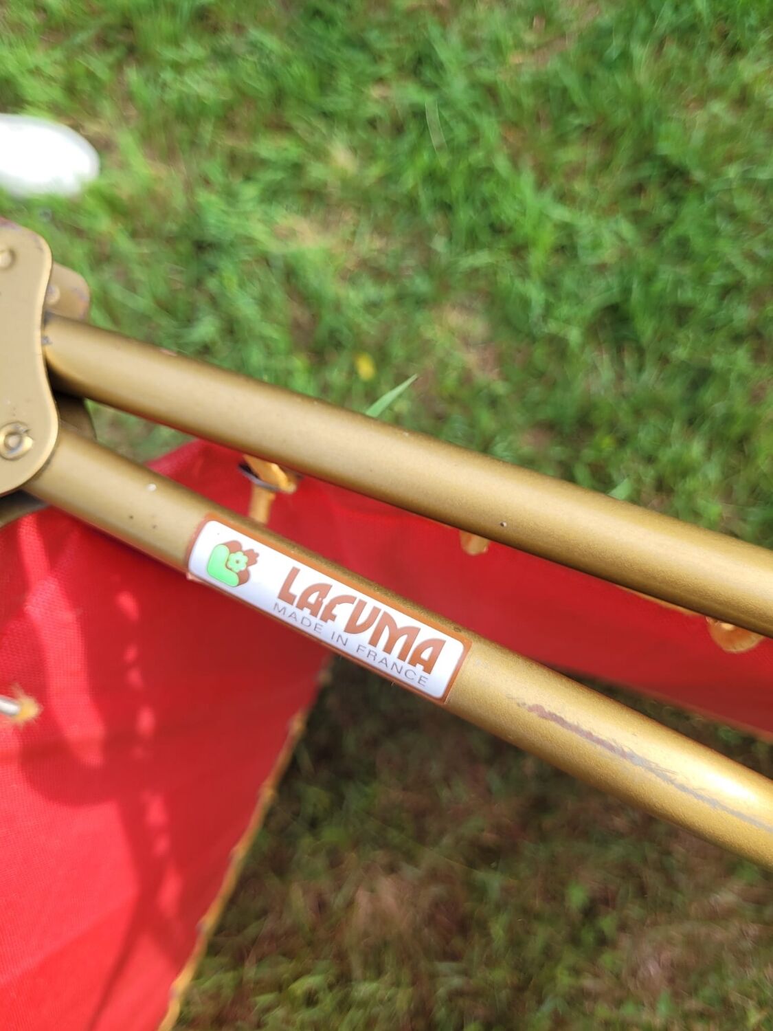 Camp bed, sunbathing Lafuma