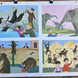 Poster scene of life - the garage - the zoo