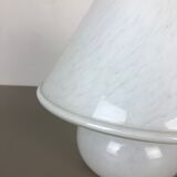 "Mushroom" glass table desktop light made by Glashütte Limburg Germany 1970s No2