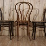 Series 6 bistro chairs model n°18 Thonet style