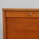 Cabinet de bureau tambour des années 60, Danemark.