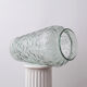 Vase carved glass 51 cm
