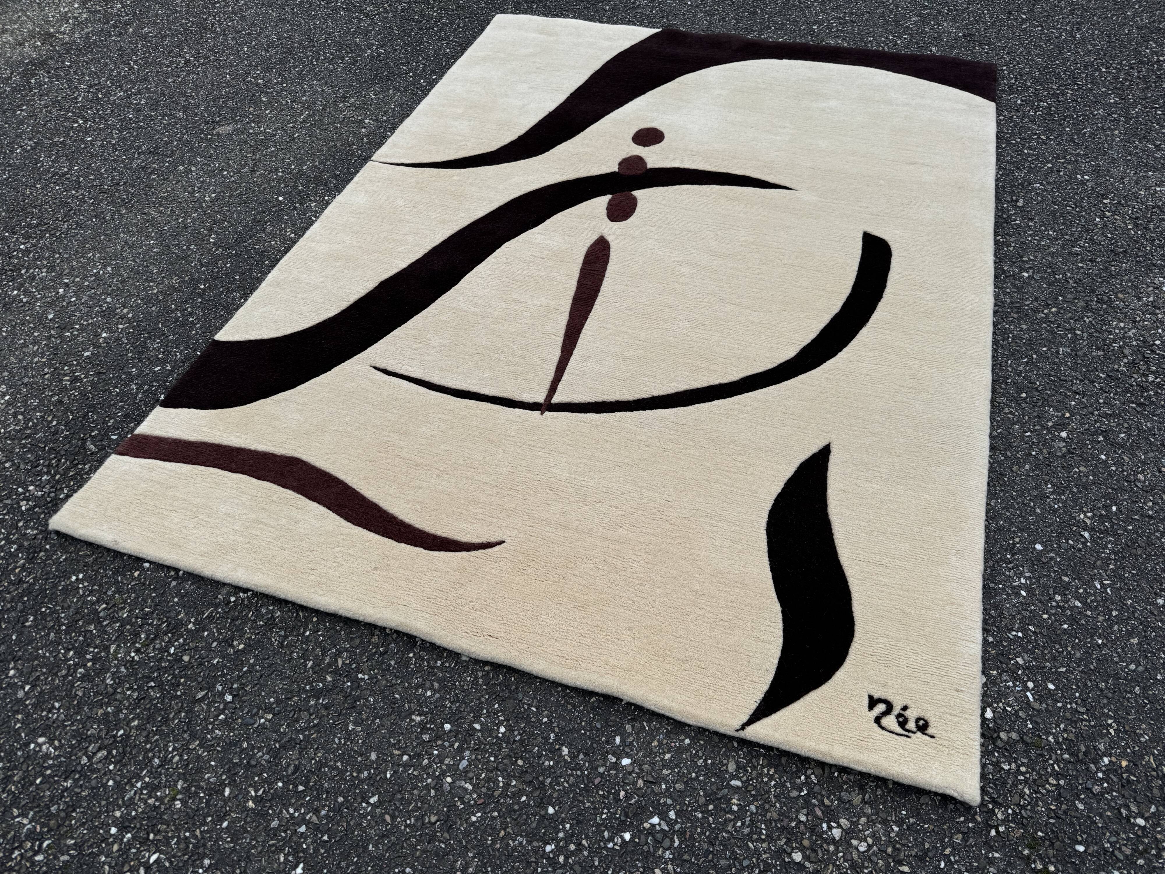 Art Deco Aubusson rug by Paulette Née