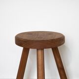 Raw teak stool