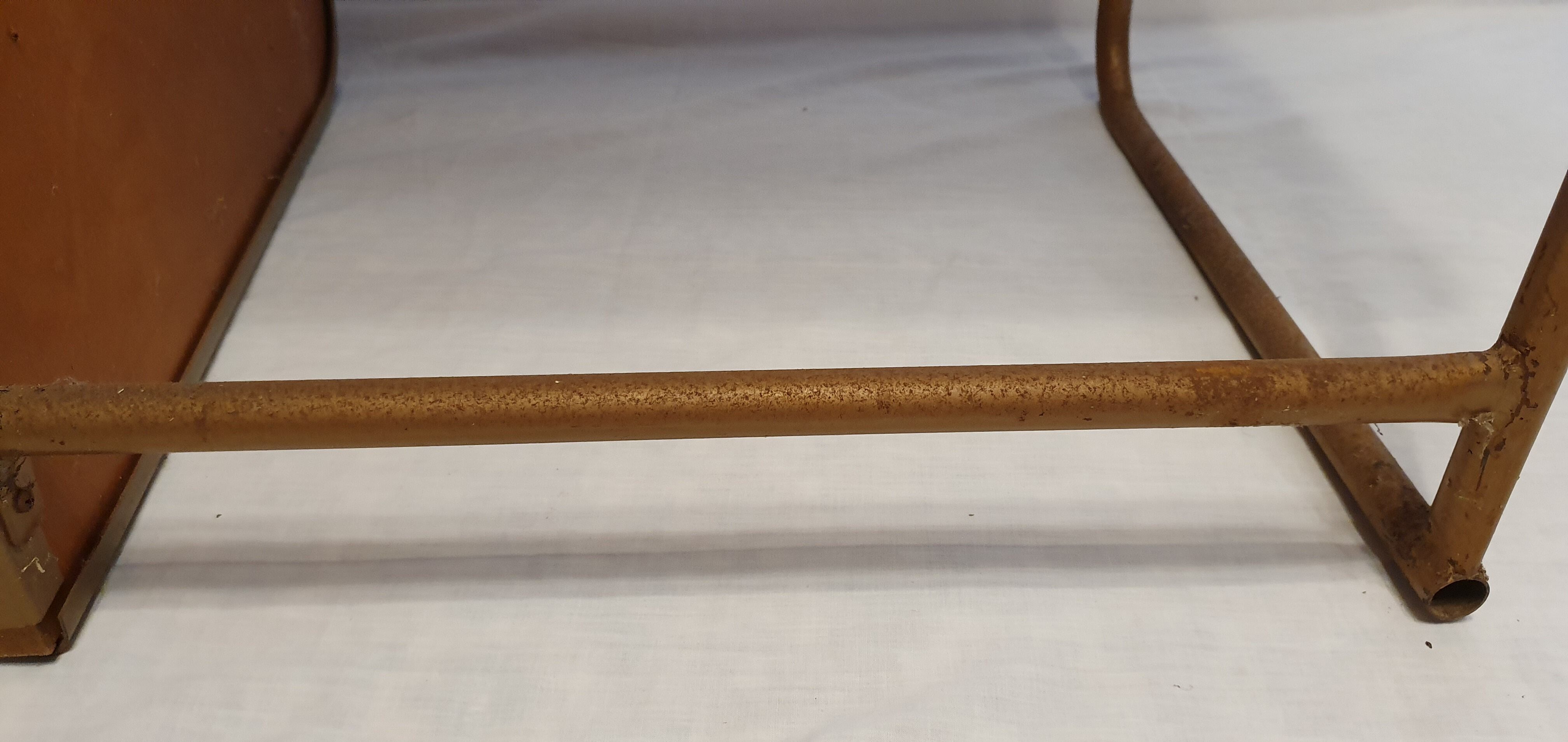 Children's desk in wood and metal 1950