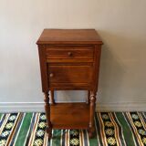 Old oak bedside table