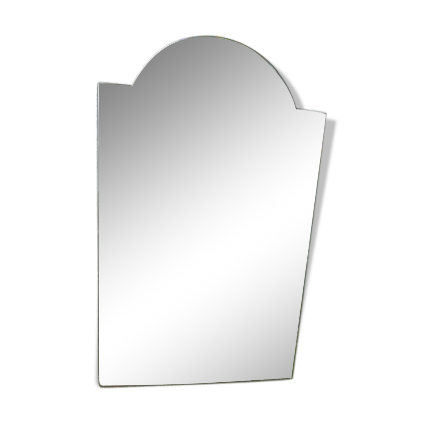 Miroir biseauté, ciselé, Art Deco années 40/50