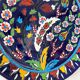 Kuthaya handcrafted ceramic plate