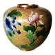 Vase email cloisonné chinois
