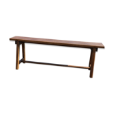 Banc bois foncé