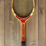 Antique wooden snowshoe