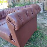 Vintage 2 seater Chesterfield sofa