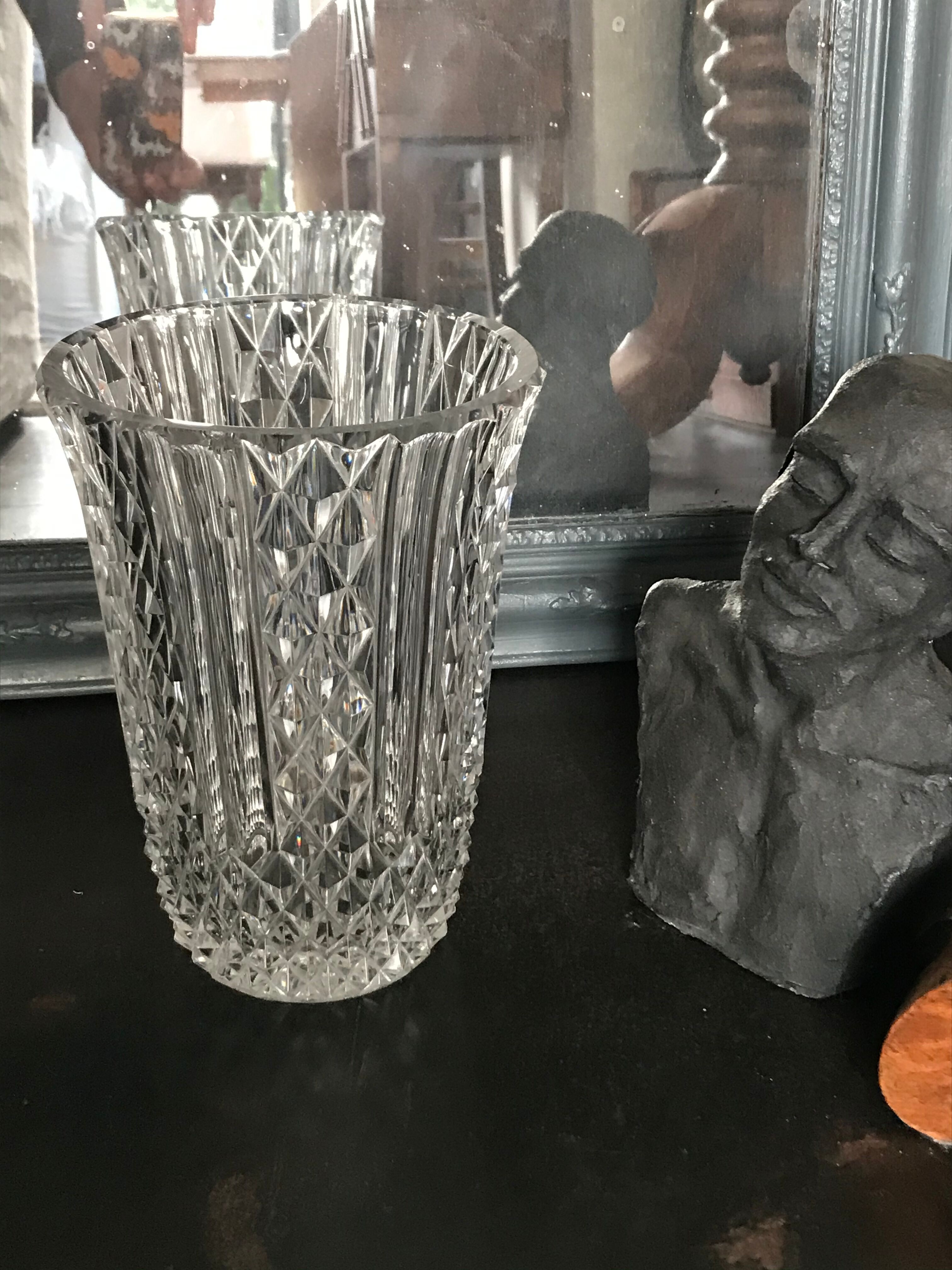 Crystal vase