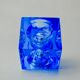 Magnifying lighter by Antonio Imperatore, blue murano glass, Italy, 1970