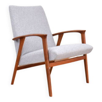 Mid-Century Danish Teak Armchair, 1960s.