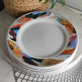 GL Colorful Dessert Plates