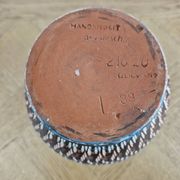 Vase  Handarbeit Ges Gesch Germany poterie vintage
