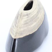 Brown ceramic vase