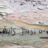 Original Louis Pastour oil painting France