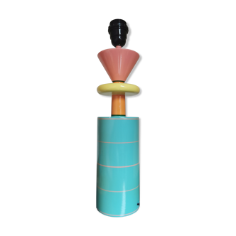Lampe Memphis School par Olivier Villatte