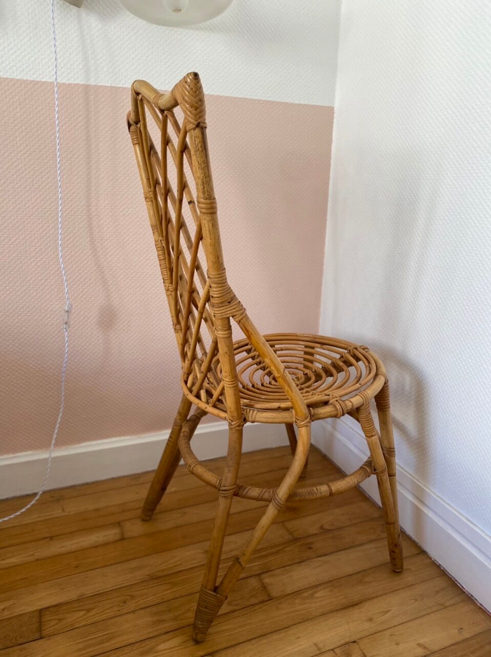 Vintage rattan chair