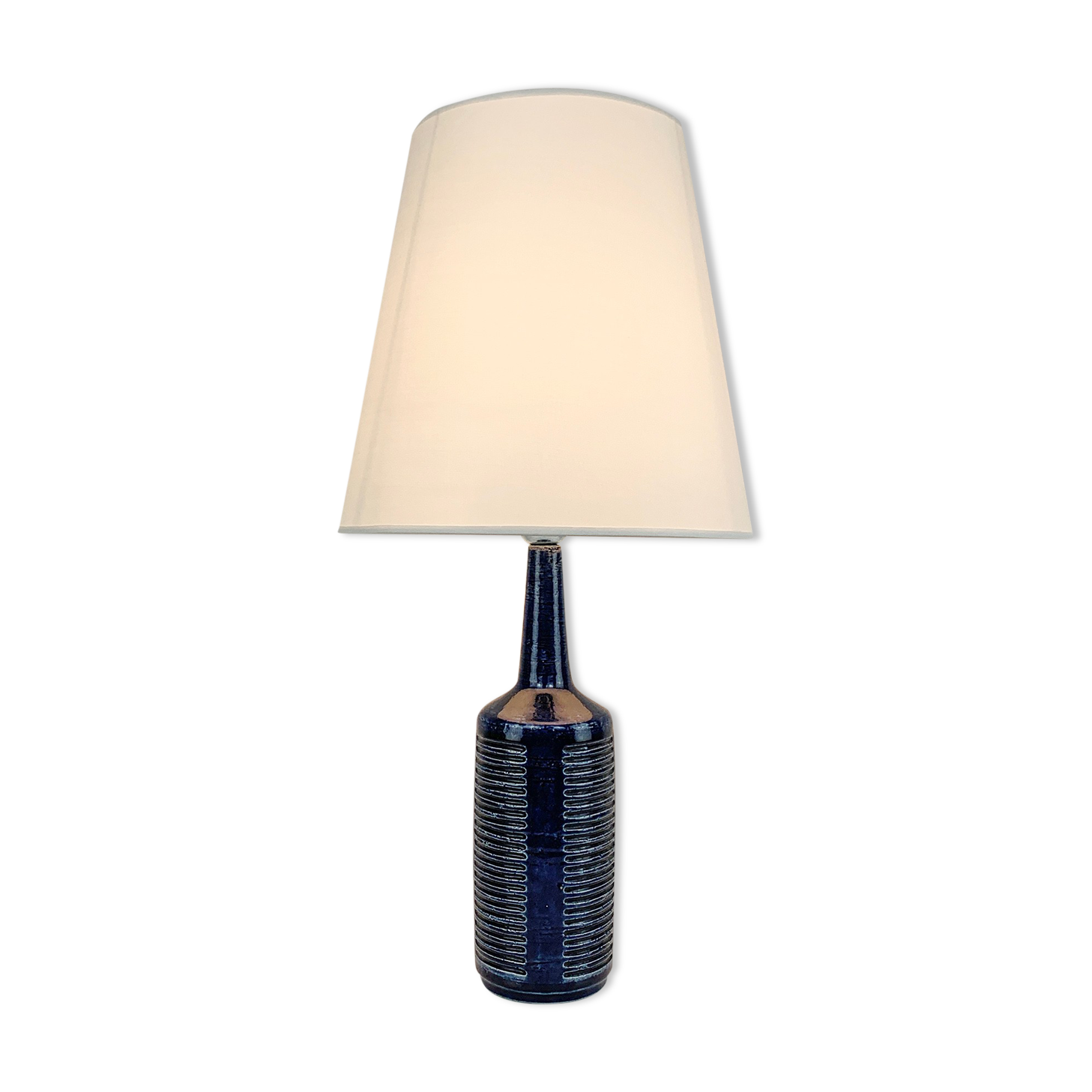 DL30 ceramic table lamp, Per Linnemann-Schmidt for Palshus, Denmark, 1960s