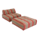 Vintage Roche Bobois Voyage Immobile armchair and ottoman