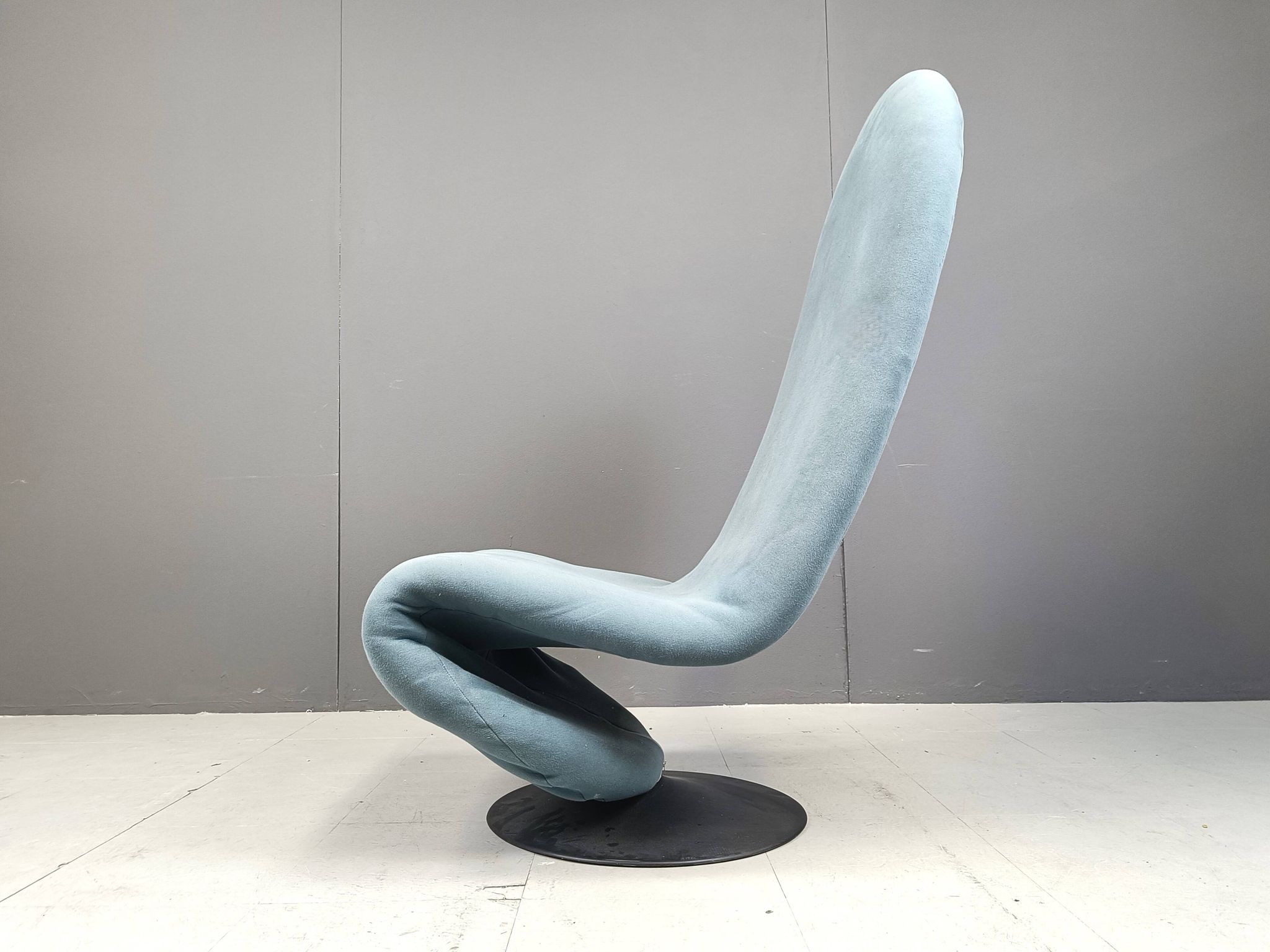 1-2-3 High Back Chair for Fritz Hansen by Verner Panton for Fritz Hansen, 1970s