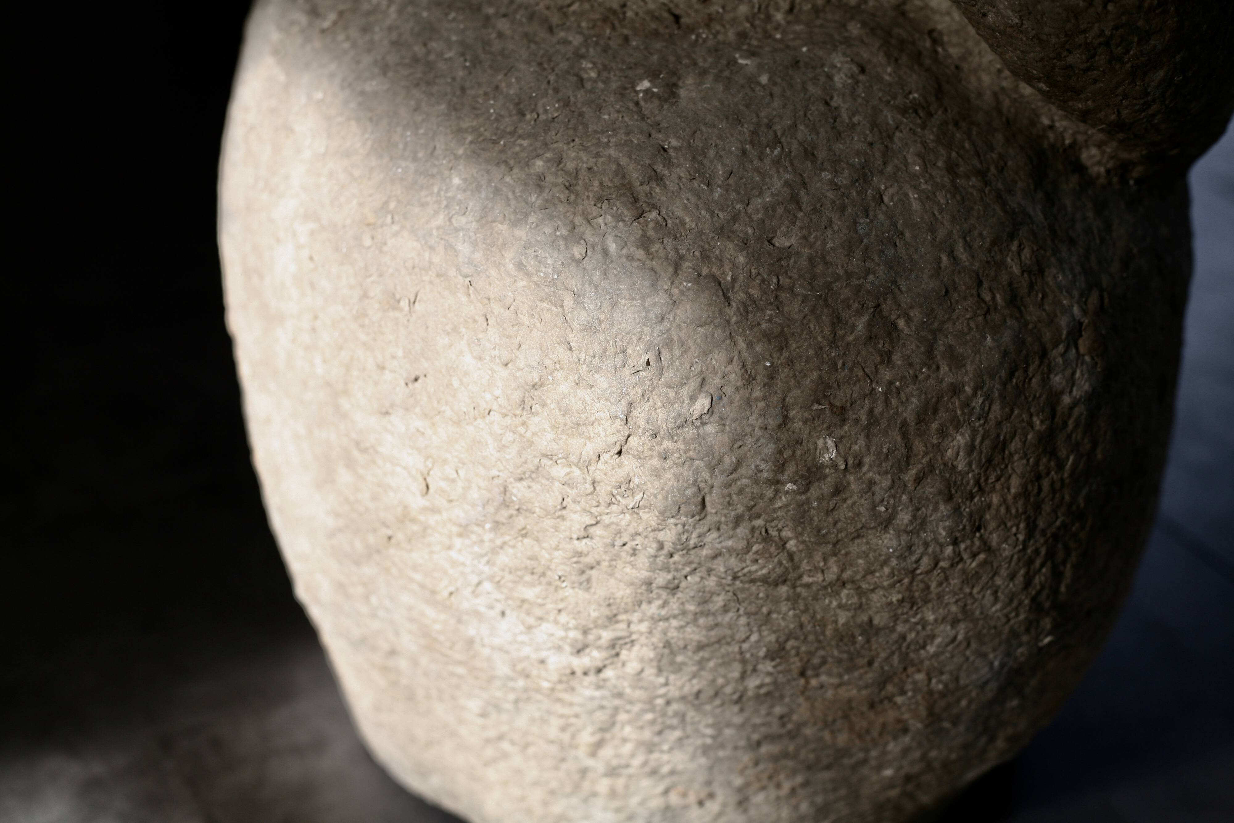 Imitation stone resin sculpture, circa 1960