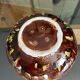 Glazed ceramic salad bowl