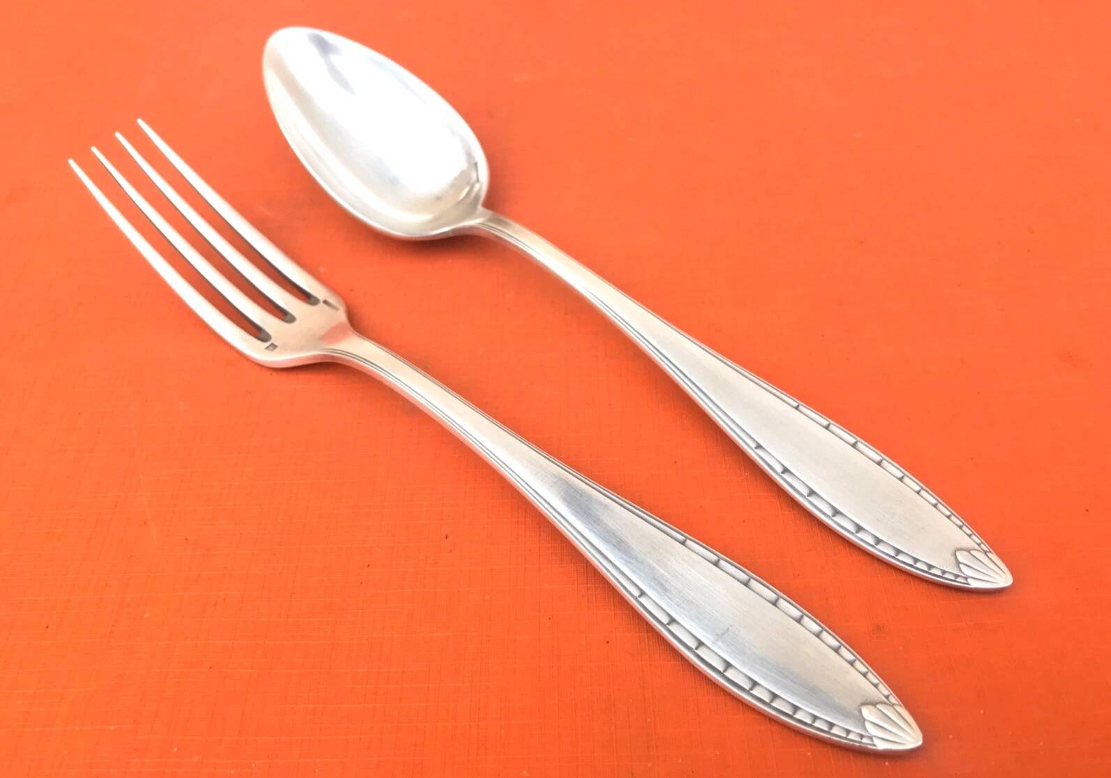 Art Deco cutlery case by Christofle Albatros Collection