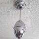 Suspension ''bistrot'' Monte et Baisse - Globe opaline blanche - 1940