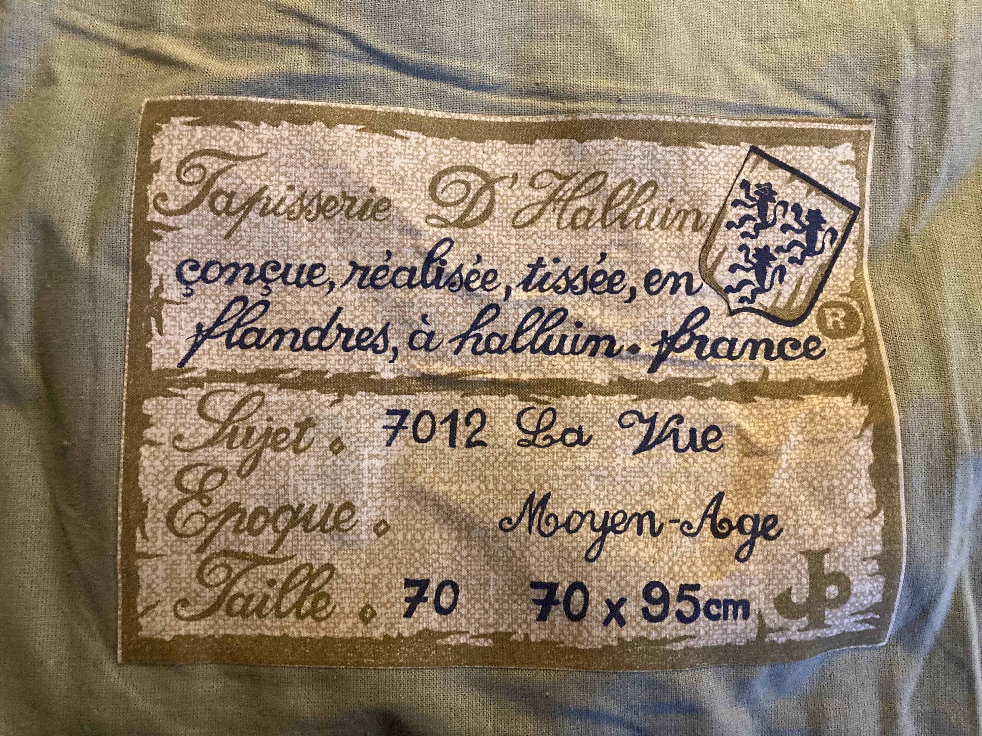 Tapisserie d'halluin : La Vue