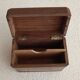 Wooden box for card games