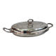 Silver metal covered dish signed Lancel dimension: height -14cm- width -48cm-