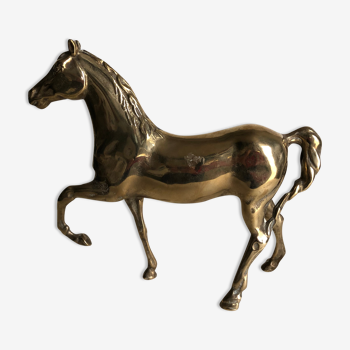 Cheval en laiton