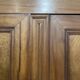 Two-body buffet in solid walnut, Louis Philippe style, 19th century.