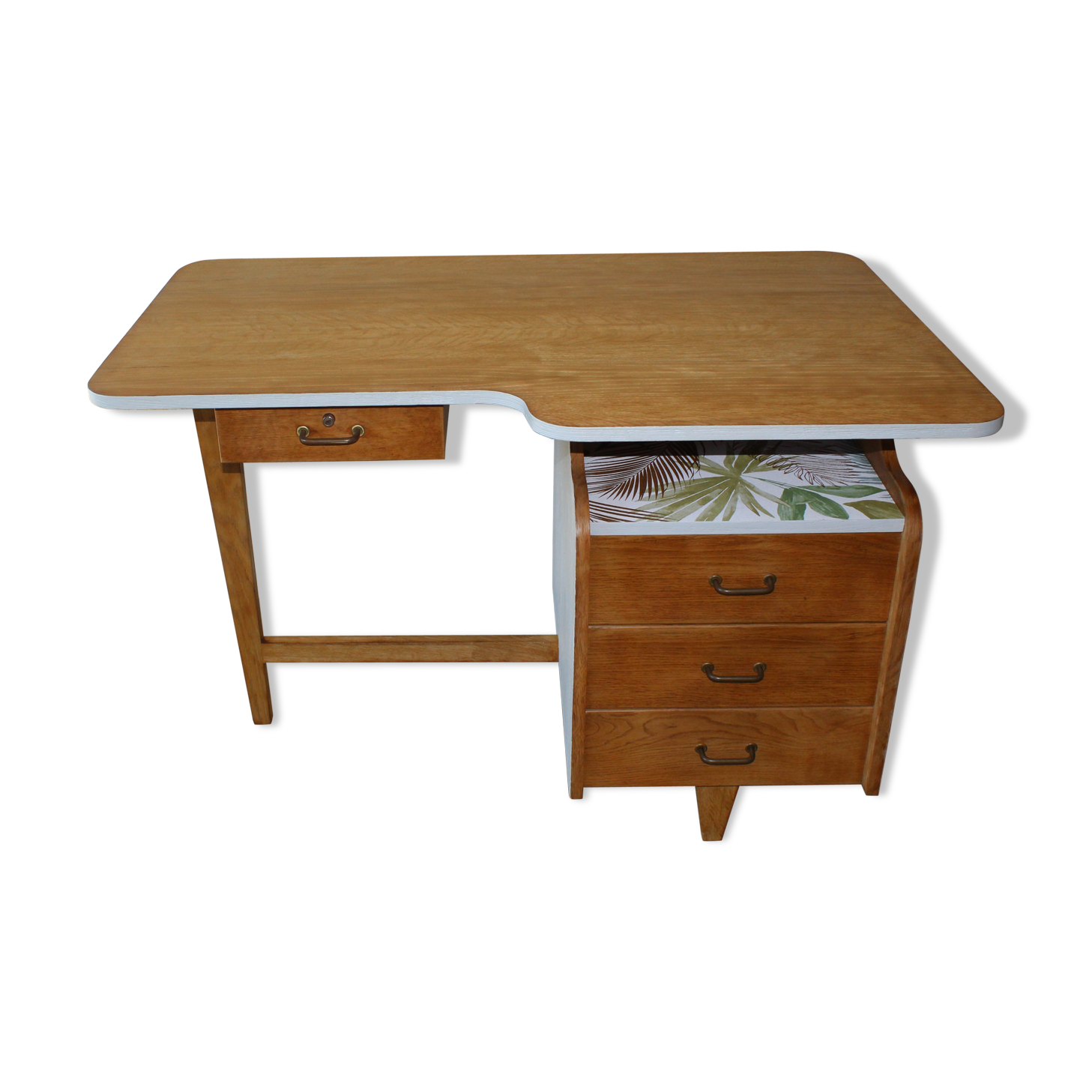 Bureau vintage relooké