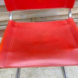 Pair of chairs MR 10 design Ludwig Mies Van Der Rohe vintage edition 90s