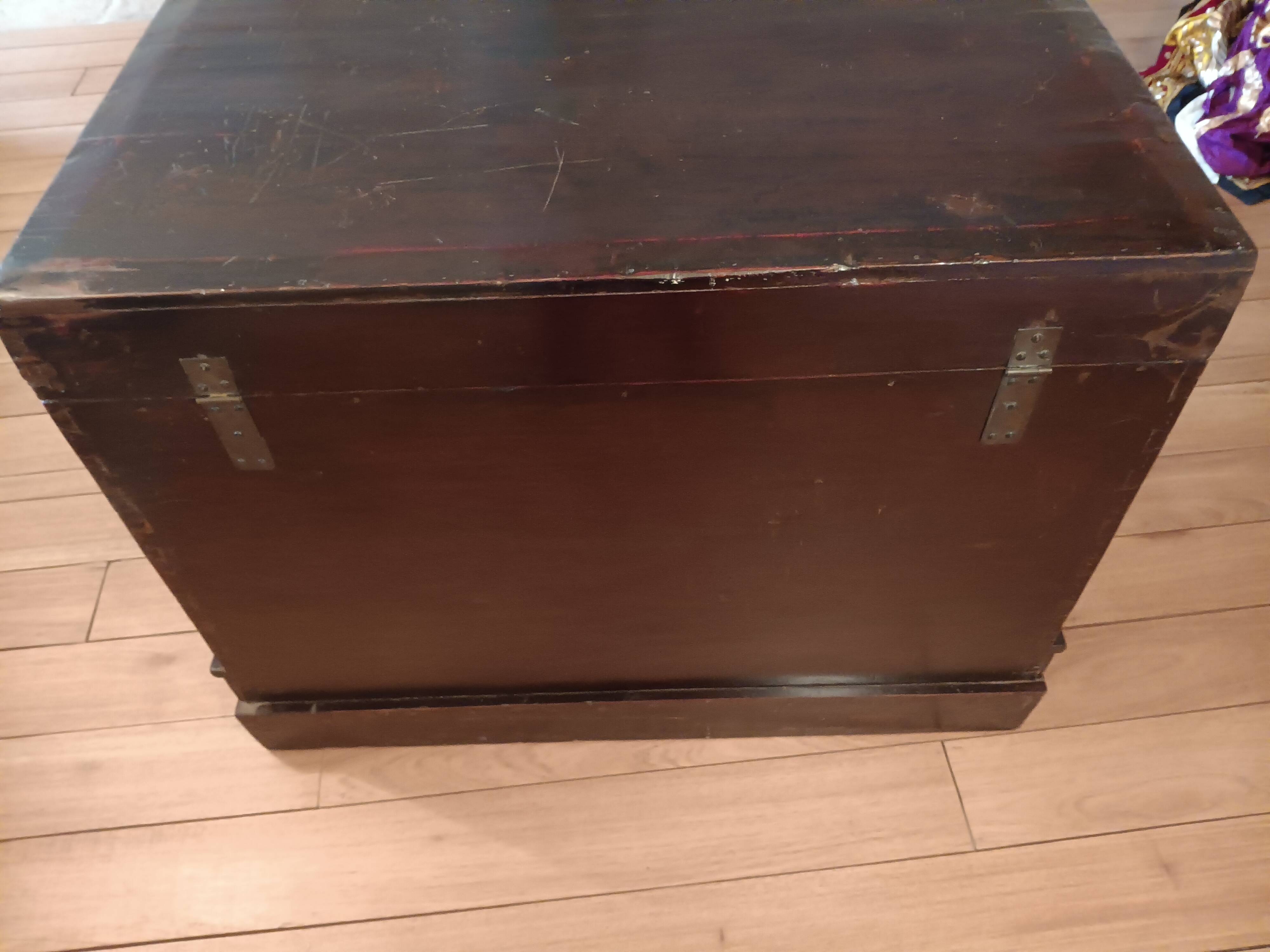 Wooden chest