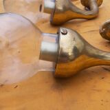 3 Industrial Bronze Sconces