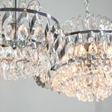 A pair of Vintage Viennese Crystal Chandeliers, 70s