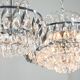 Paire de lustres en cristal viennois vintage, années 70