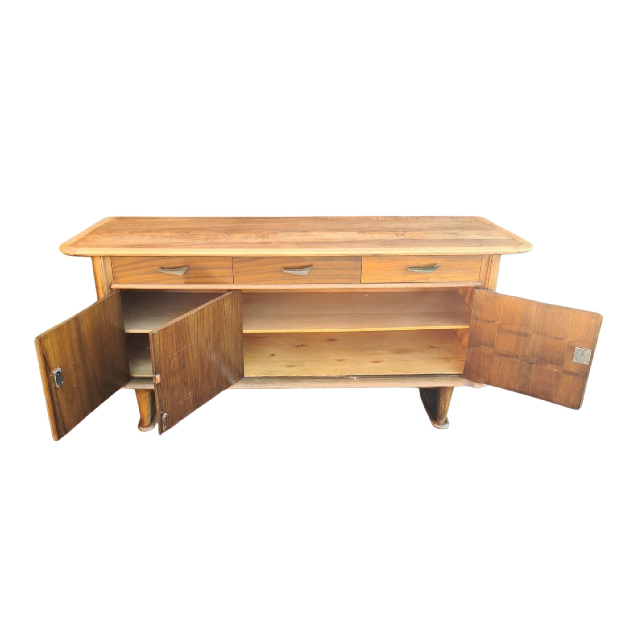 Buffet de style art déco du milieu du siècle, pays-bas des années 1950
